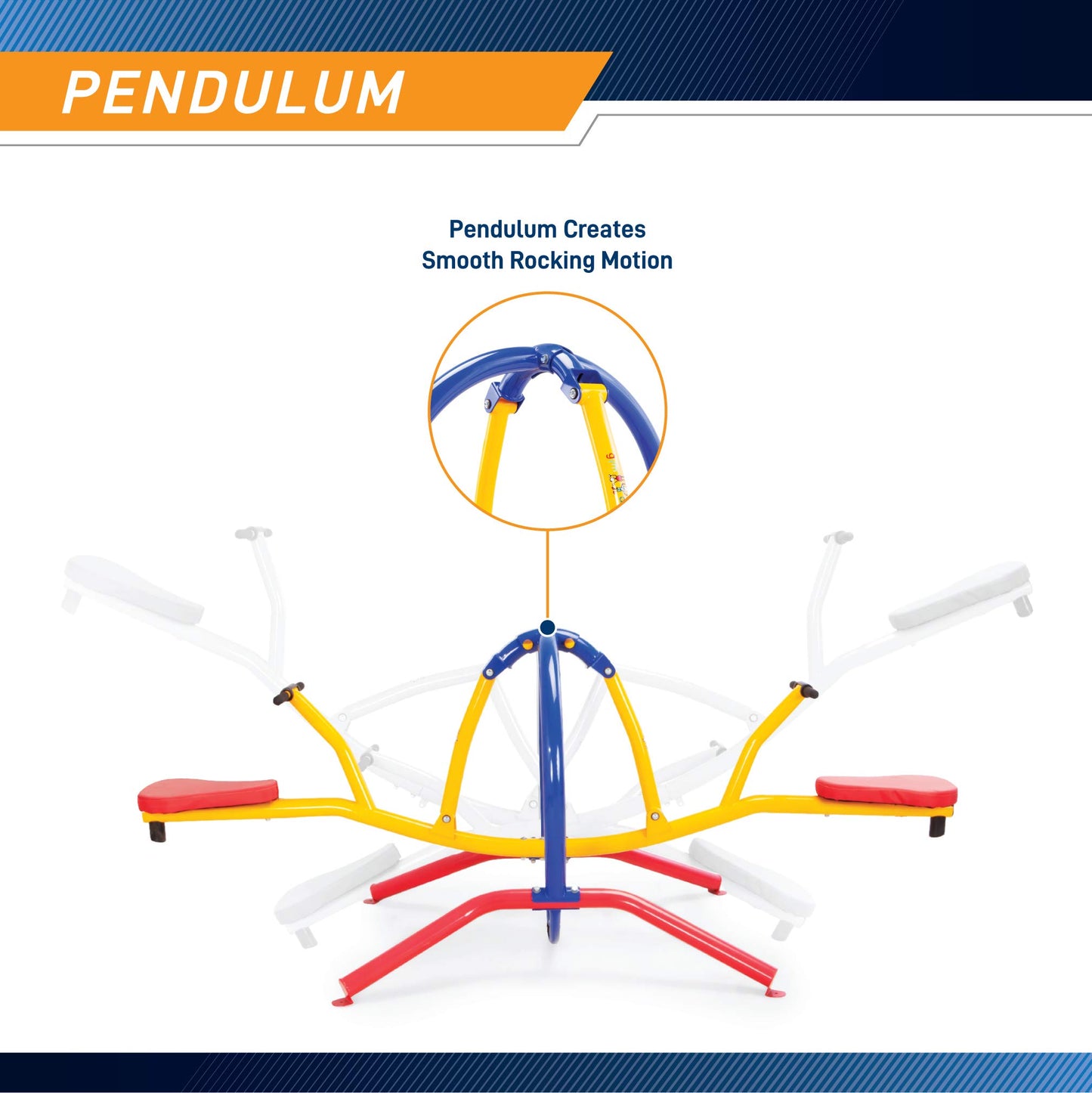 gym dandy Pendulum Teeter Totter Balancín Set TT-320