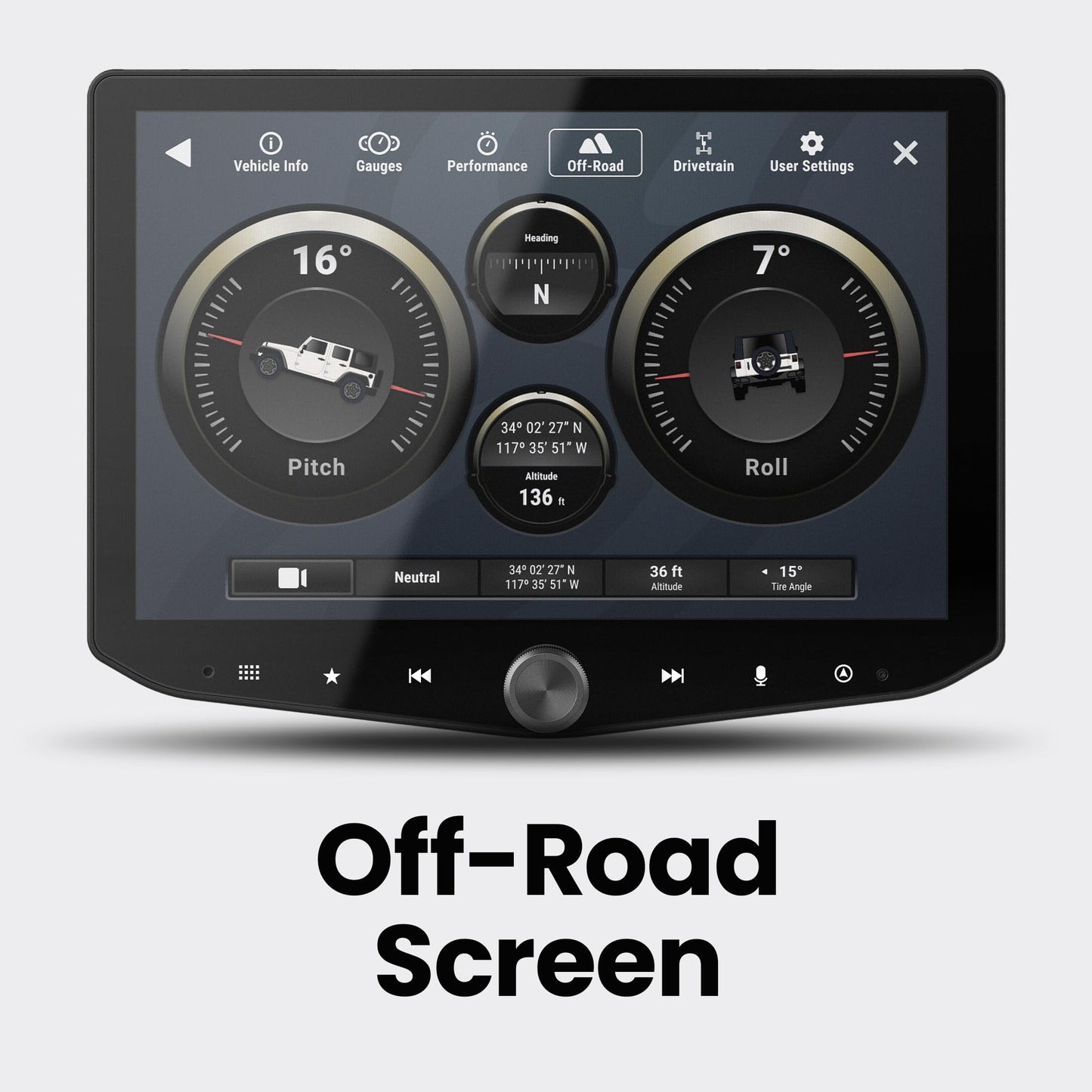 Stinger HEIGH10+ Wrangler JK (2011-18) visualización táctil HD de 10.1 pulgadas, estéreo para coche, radio automática inalámbrica certificada Apple CarPlay/Android, unidad principal receptor Bluetooth