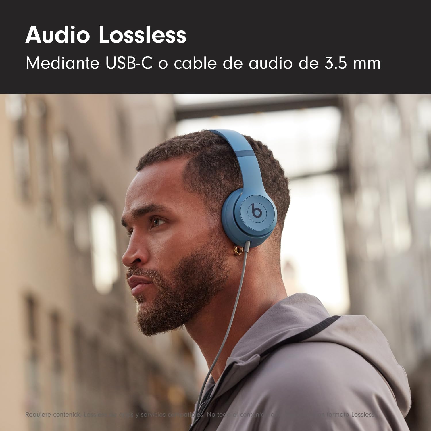 Beats Solo4 - Auriculares supraaurales inalámbricos - Azul Pizarra
