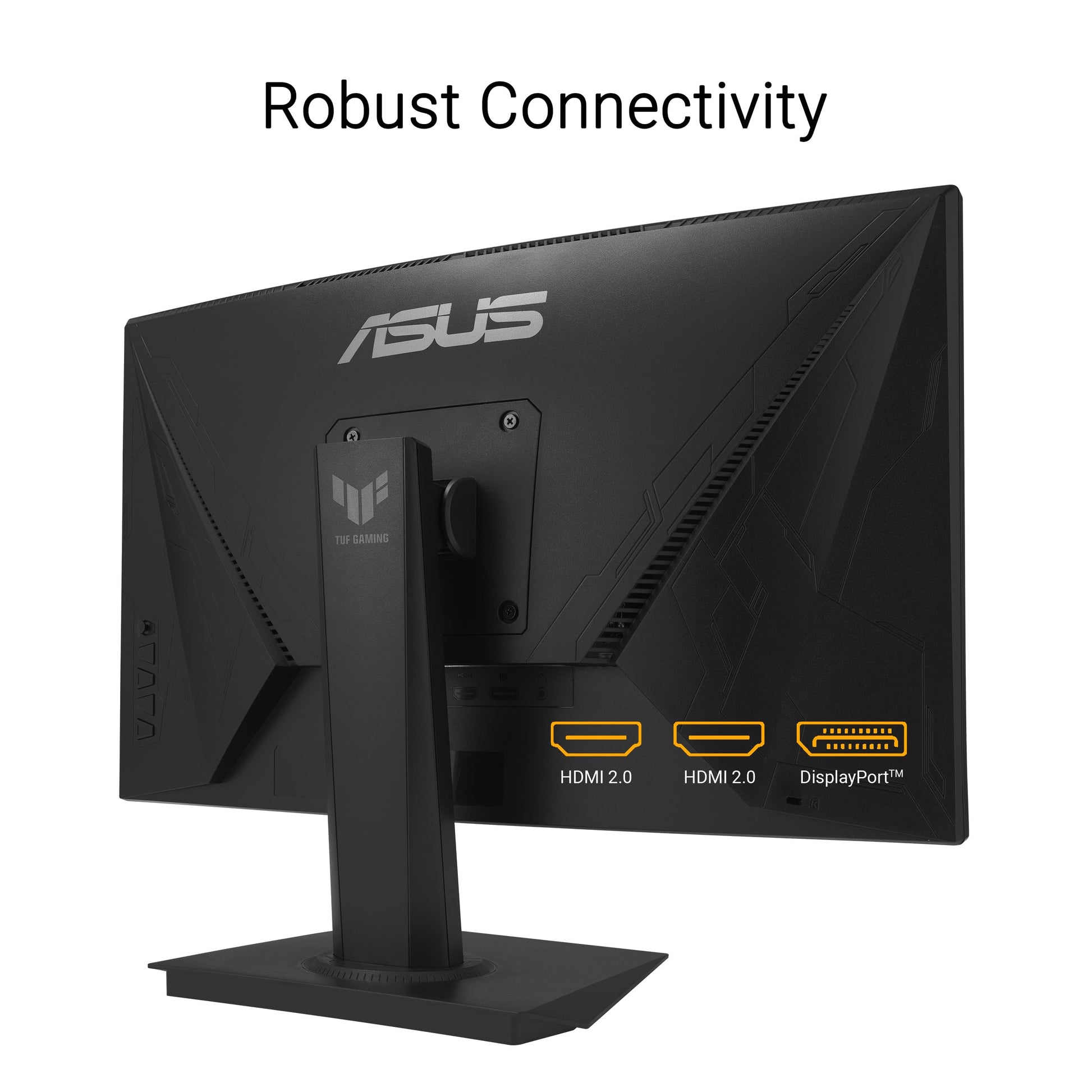 ASUS TUF Gaming Monitor Curvado de 24 Pulgadas (23.6 Pulgadas Visible) - FHD, 180Hz, 1ms, DCI-P3 90%, sincronización Extrema de desenfoque de Movimiento bajo, FreeSync, Mejora de Sombra, Cuidado de