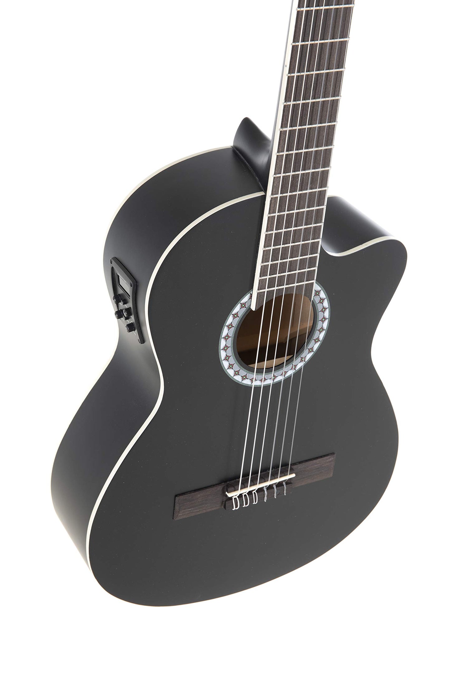 Gewa ISGEWPS510198 Guitarra Electro Acústica 4/4, Negra Resaque