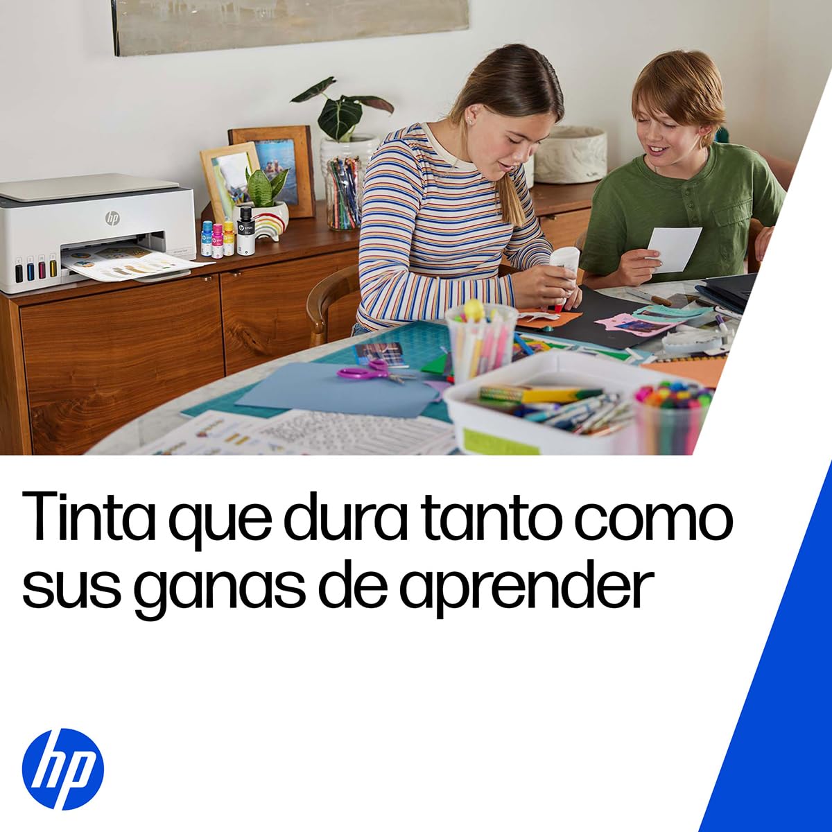 HP Impresora Multifuncional Smart Tank 523, Tinta Continua, Todo-en-Uno, Color, USB, DÚPLEX (Doble Cara) Manual, Impresión, Copiado, Escaneo, Garantía 1 año (4A8S2A)