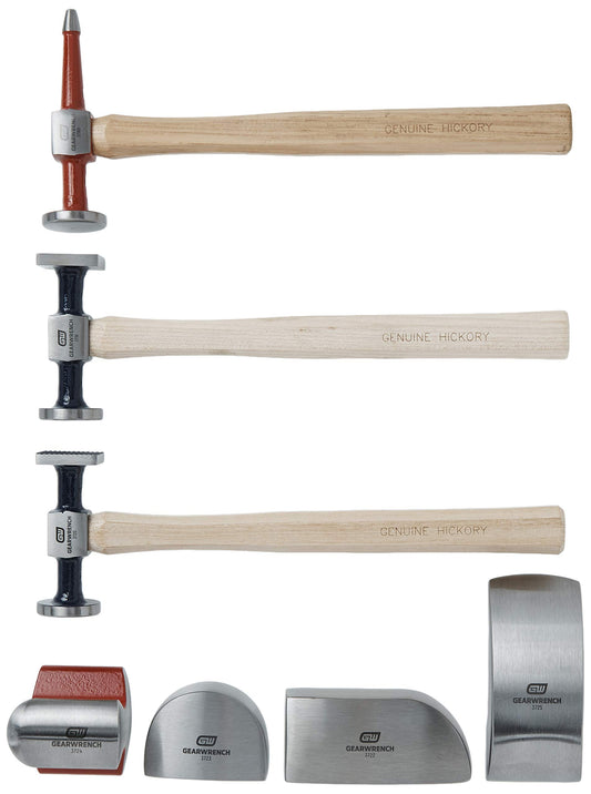 GearWrench 82302 Set de martillos para Acabados de 7 Piezas