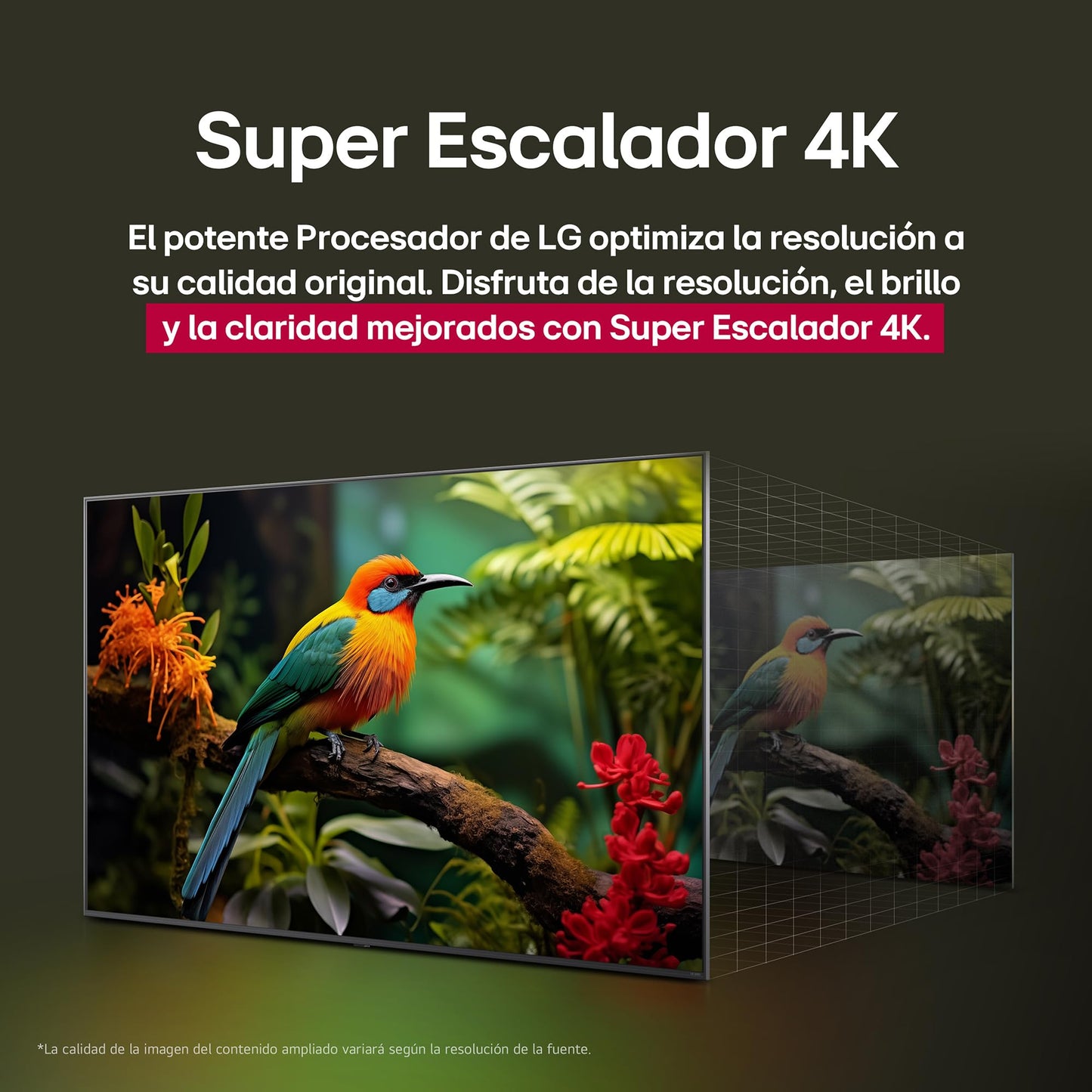LG Pantalla 86 Pulgadas NanoCell AI NANO80 4K Smart TV webOS 2025 86NANO80ASA |Sistema Operativo webOS | Nano Color | Identificación de Voz AI | HDR10 | Filmmaker Mode Channels