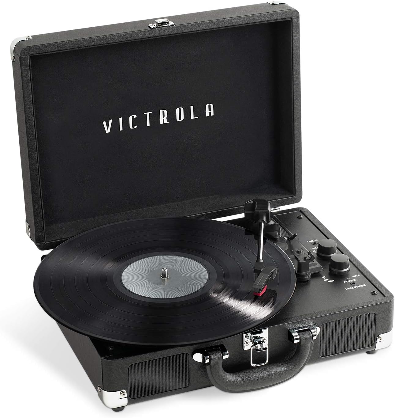 Tocadiscos Maleta Bluetooth Victrola Negro Journey+