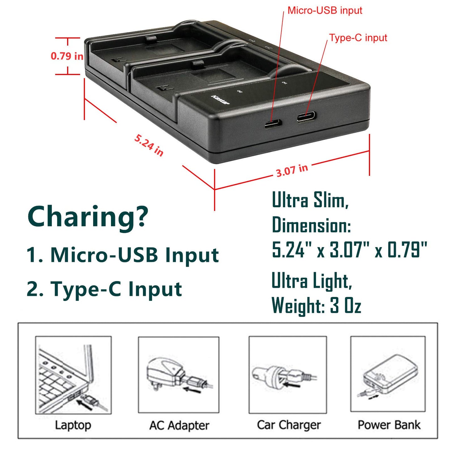 Kastar 2Pcs Battery and Charger for Sony NP-FP30 NP-FP50 NP-FP70 NP-FP90 and Sony DCR-DVD105 DCR-DVD202 DCR-DVD203 DCR-DVD205 DCR-DVD305 DCR-DVD403 DCR-DVD405 DCR-DVD505 DCR-DVD92 DCR-SR80 HDR-HC3