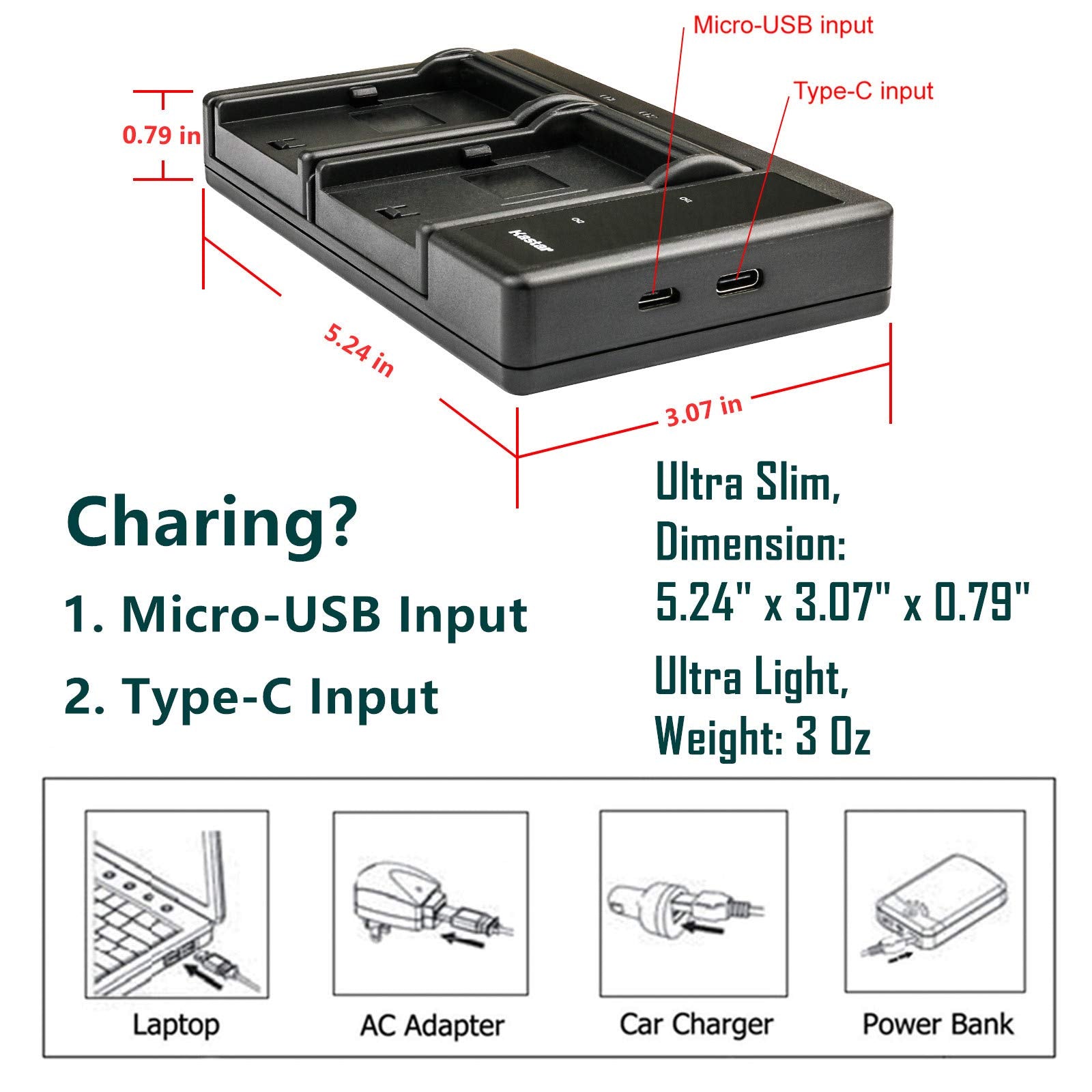 Kastar 2Pcs Battery and Charger for Sony NP-FP30 NP-FP50 NP-FP70 NP-FP90 and Sony DCR-DVD105 DCR-DVD202 DCR-DVD203 DCR-DVD205 DCR-DVD305 DCR-DVD403 DCR-DVD405 DCR-DVD505 DCR-DVD92 DCR-SR80 HDR-HC3