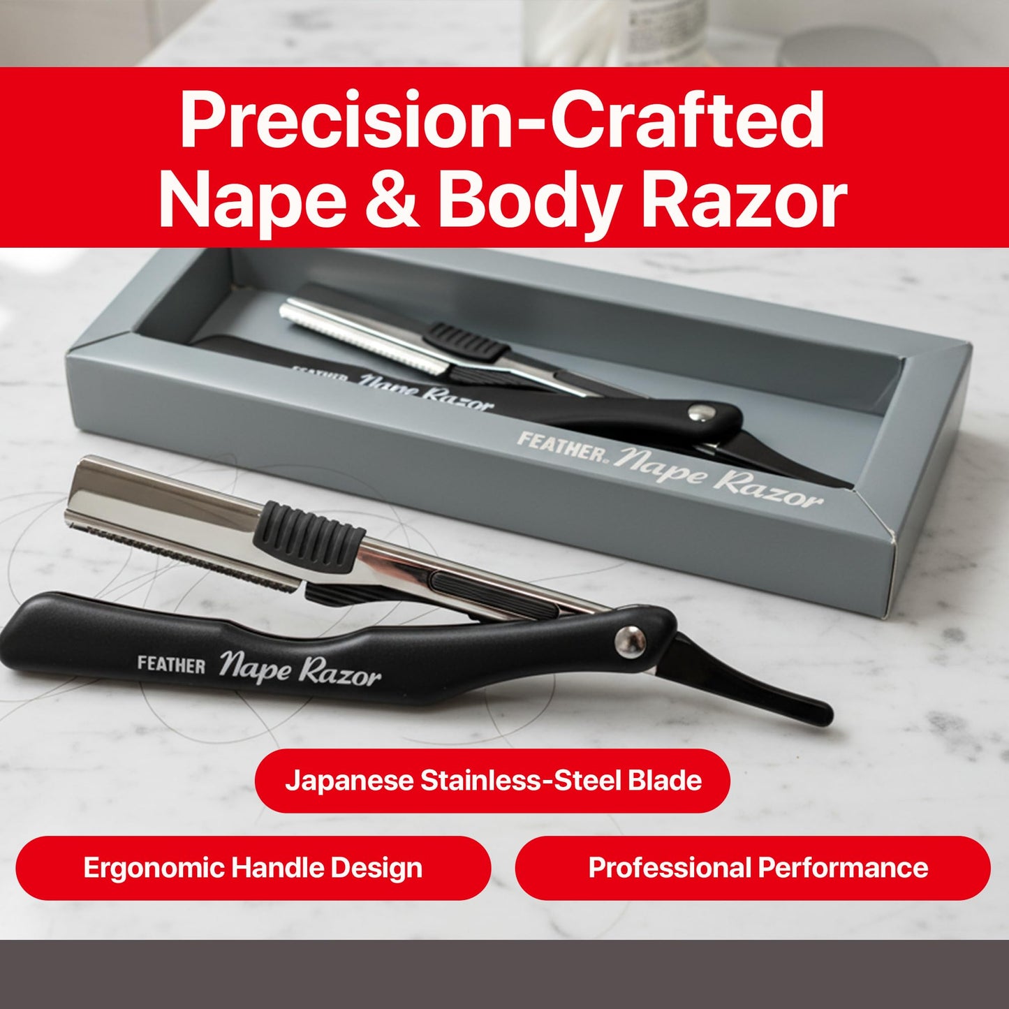 Feather Nape and Body Razor