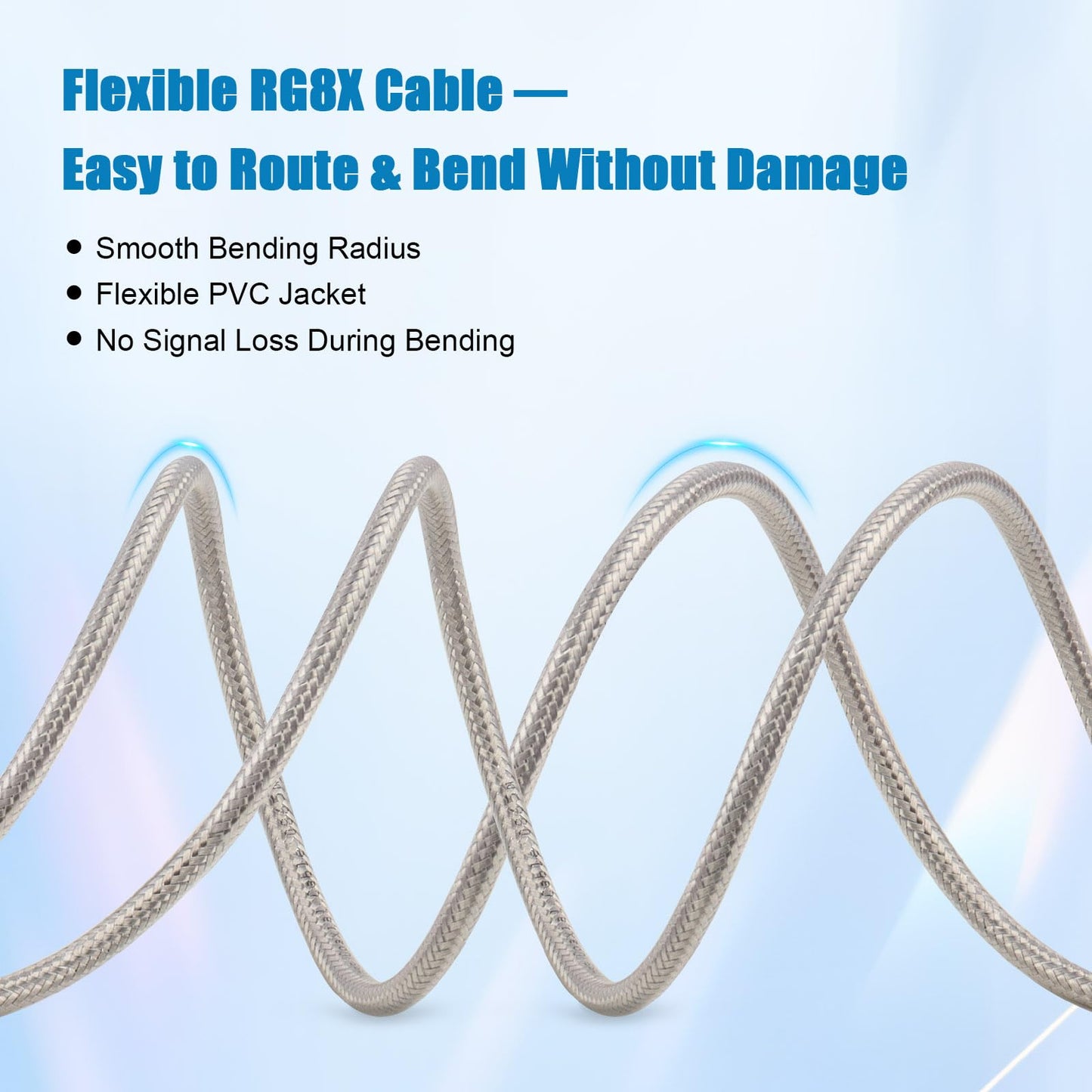 Cable coaxial CB de 15 pies, RG8X FME hembra a UHF PL-259 macho con adaptador FME macho a PL-259, cable coaxial RF de baja pérdida para antena, radio CB, radio jamón, marina, móvil y sistemas GPS