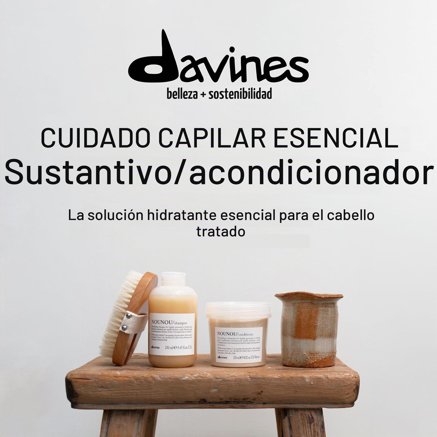Davines Nounou Acondicionador, 249 ml