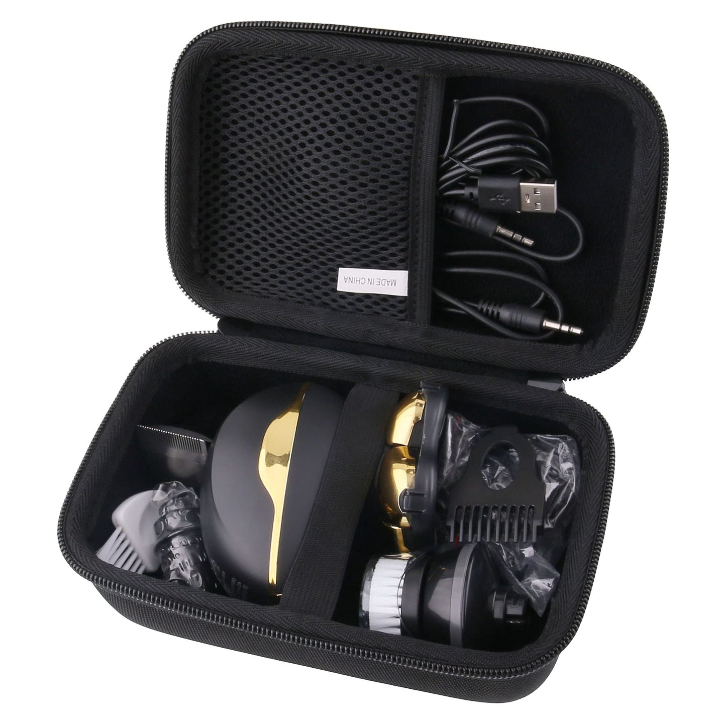 JINMEI Hard EVA Carrying Case Compatible with Men’s 5-in-1 Electric Head Shaver. (Storage Case)
