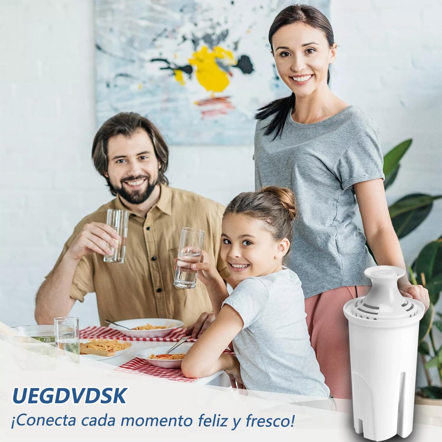Set de Filtros de Agua Brita Longlast Azul Larga Duración y Ecológico