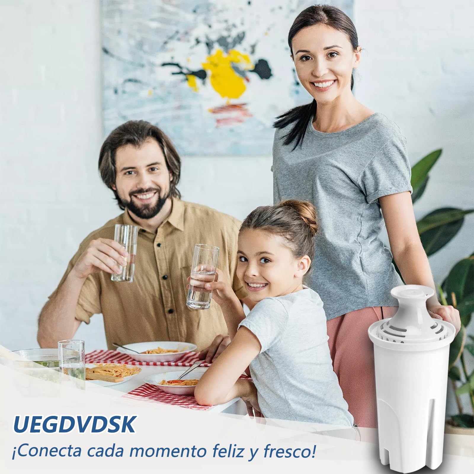 Set de Filtros de Agua Brita Longlast Azul Larga Duración y Ecológico