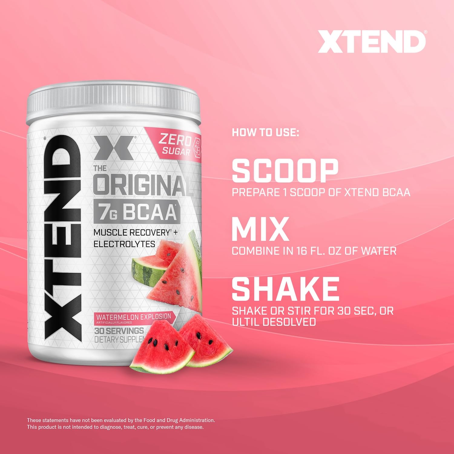 Suplemento Alimenticio XTEND Original Sandía a base de Aminoácidos