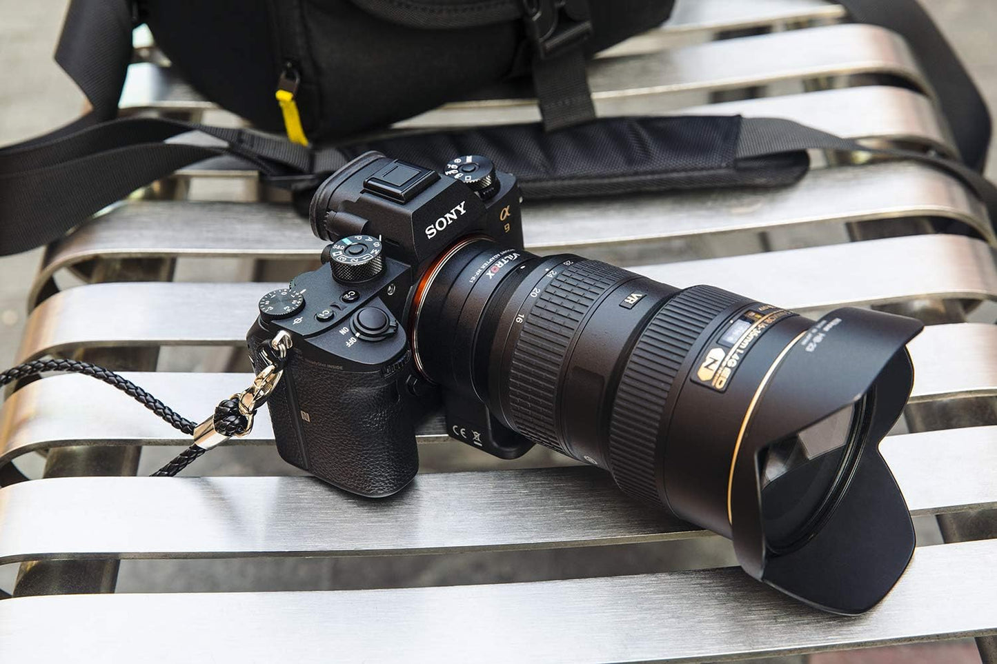 VILTROX NF-E1 Auto Focus AF Electronic Lens Mount Adapter with Aperture Control, EXIF Transmitting,VR for Nikon F Lens to Sony E Mount Camera A9 A7RII