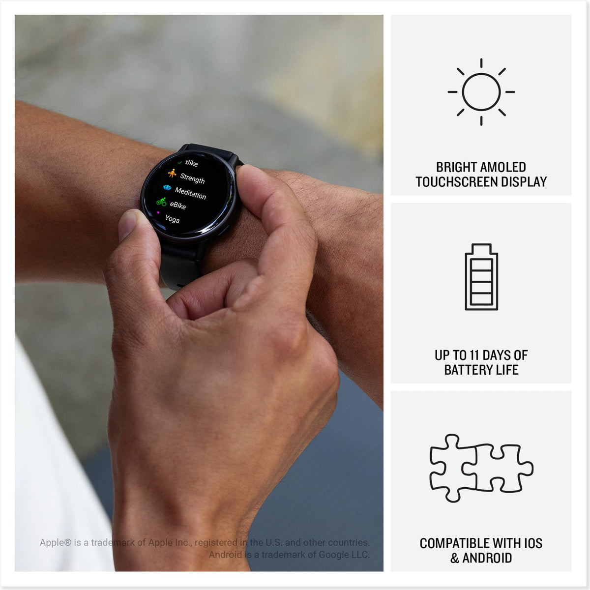 Smartwatch Garmin Vivoactive 5 Azul Metalizado