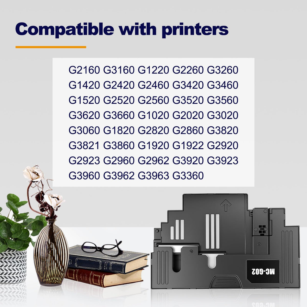 Cartucho de Mantenimiento Compatible LAIPENG para Impresora Canon Pixma MC-G02