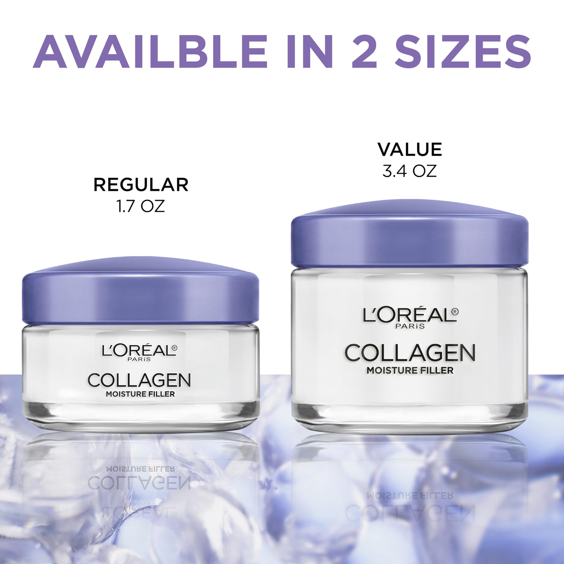 L’Oréal Paris Collagen Moisture Filler 3.4oz Crema - Hidratación - Elasticidad - Suavidad - Hecho en USA