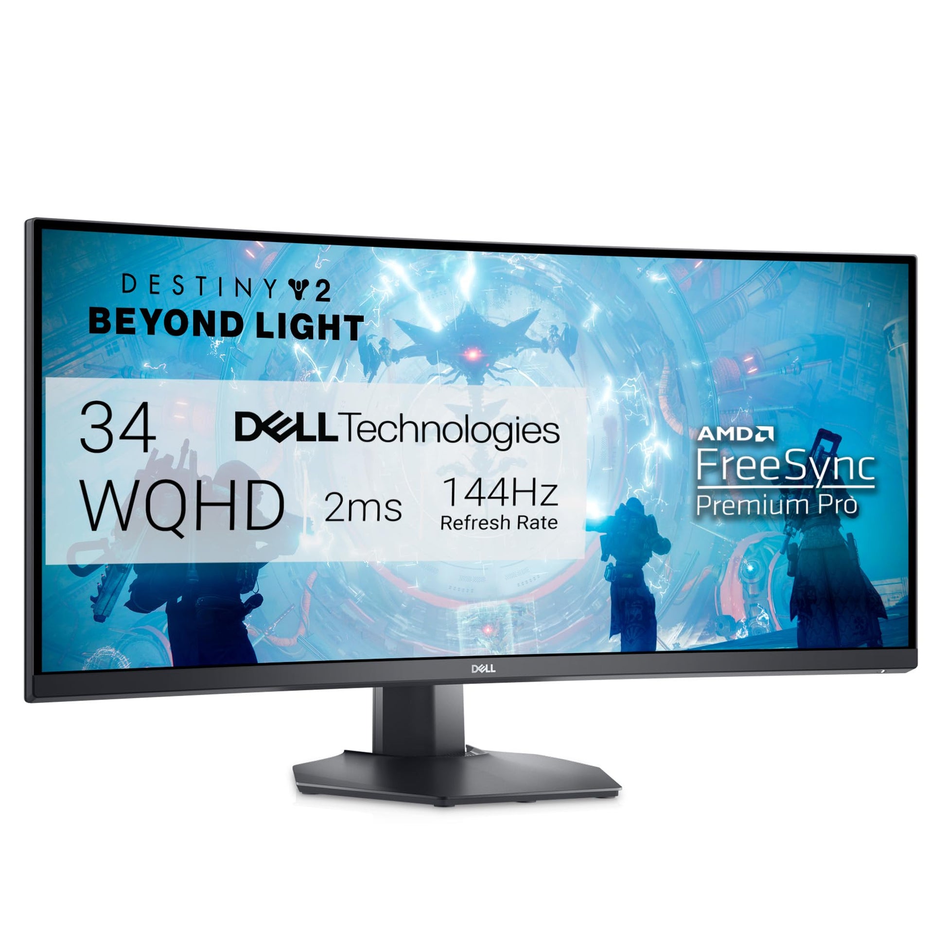Dell Monitor Gaming Curvo 34" S3422DWG WQHD HDMI DP USB 144Hz FreeSync Premium Pro