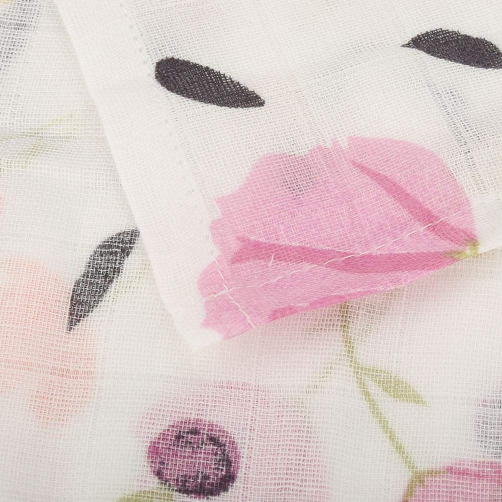 Manta Swaddle de muselina Ultra Soft Bamboo Cotton Baby Swaddle Gran manta de recepción orgánica para niños y niñas(#4)