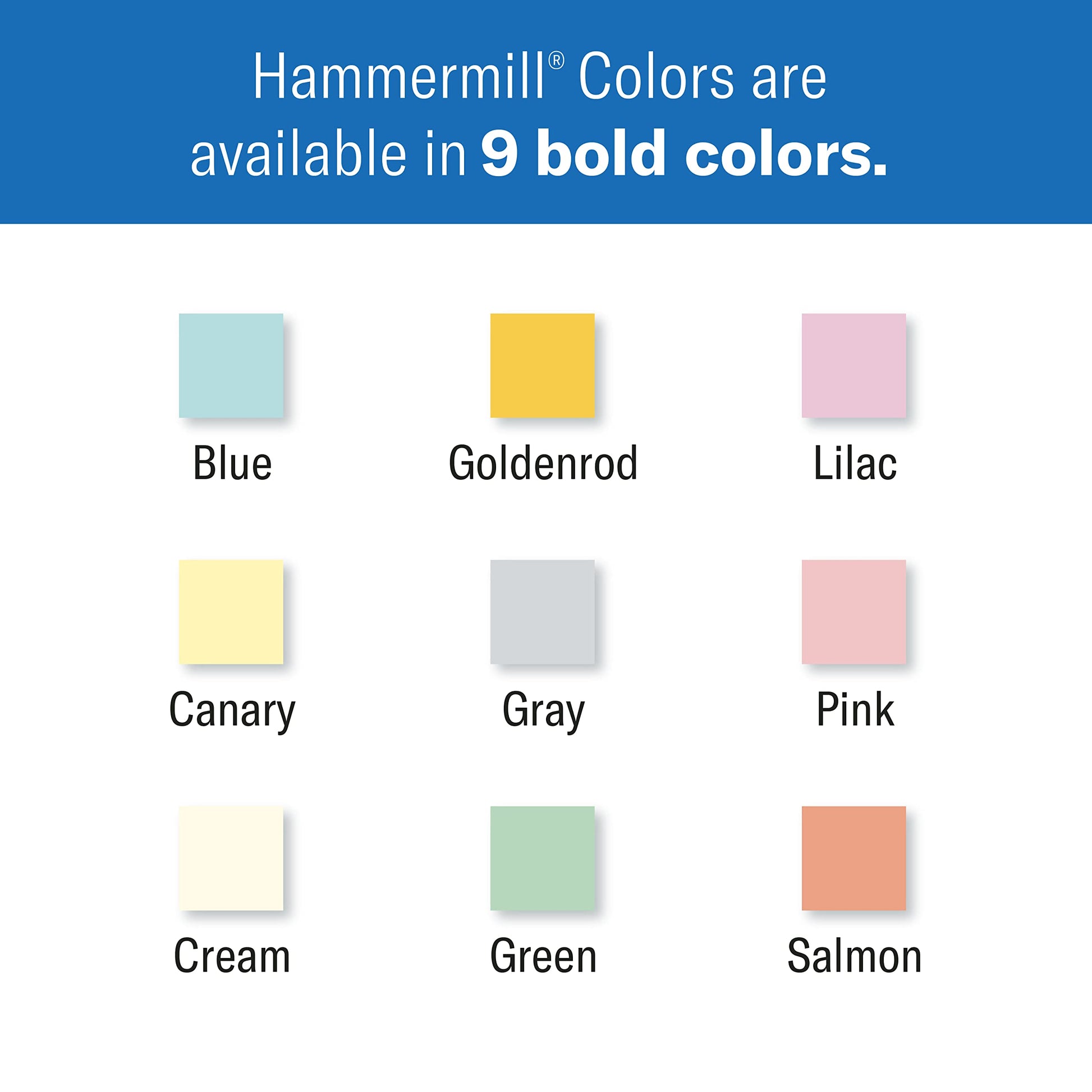 Hammermill Colors Pink, 24lbs, 8.5x11, 500 Sheets/1 Ream, (104463R)