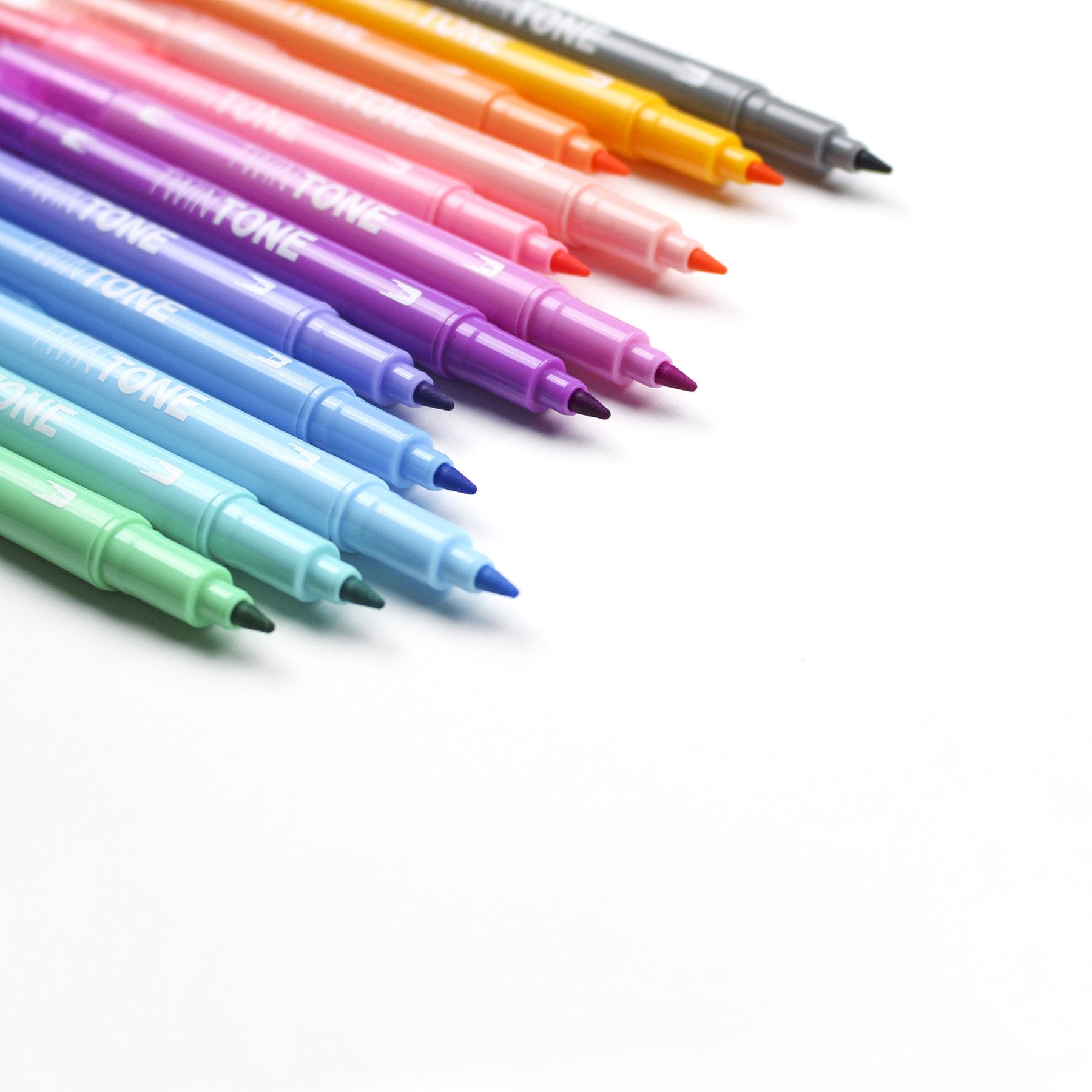 Juego de Rotuladores Tombow Bright Pastel Dual-Tip 12-Pack
