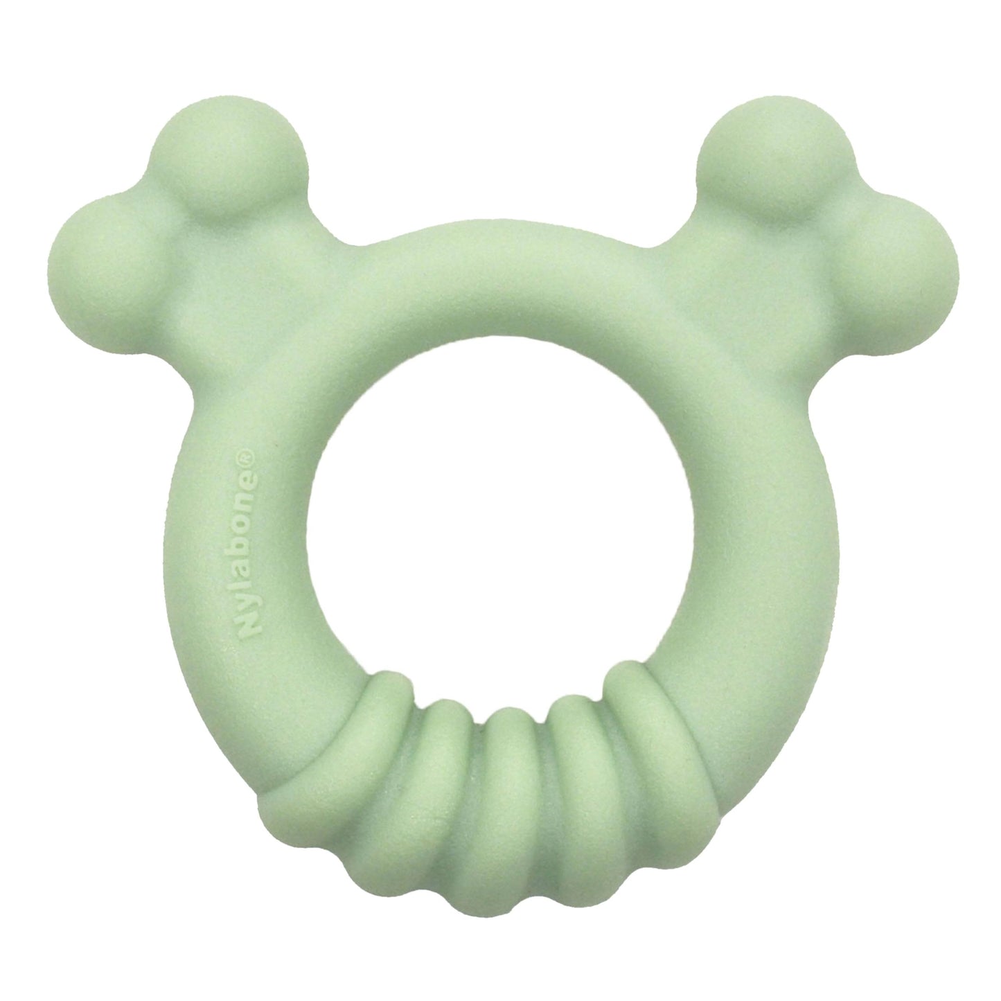 Anillo de Juguete Sensorial Nylabone Sabor a Pollo pequeño para Cachorros