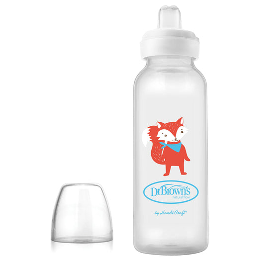 Biberón Sippy Spout Dr. Brown's Zorro 8 Ounce para Bebé