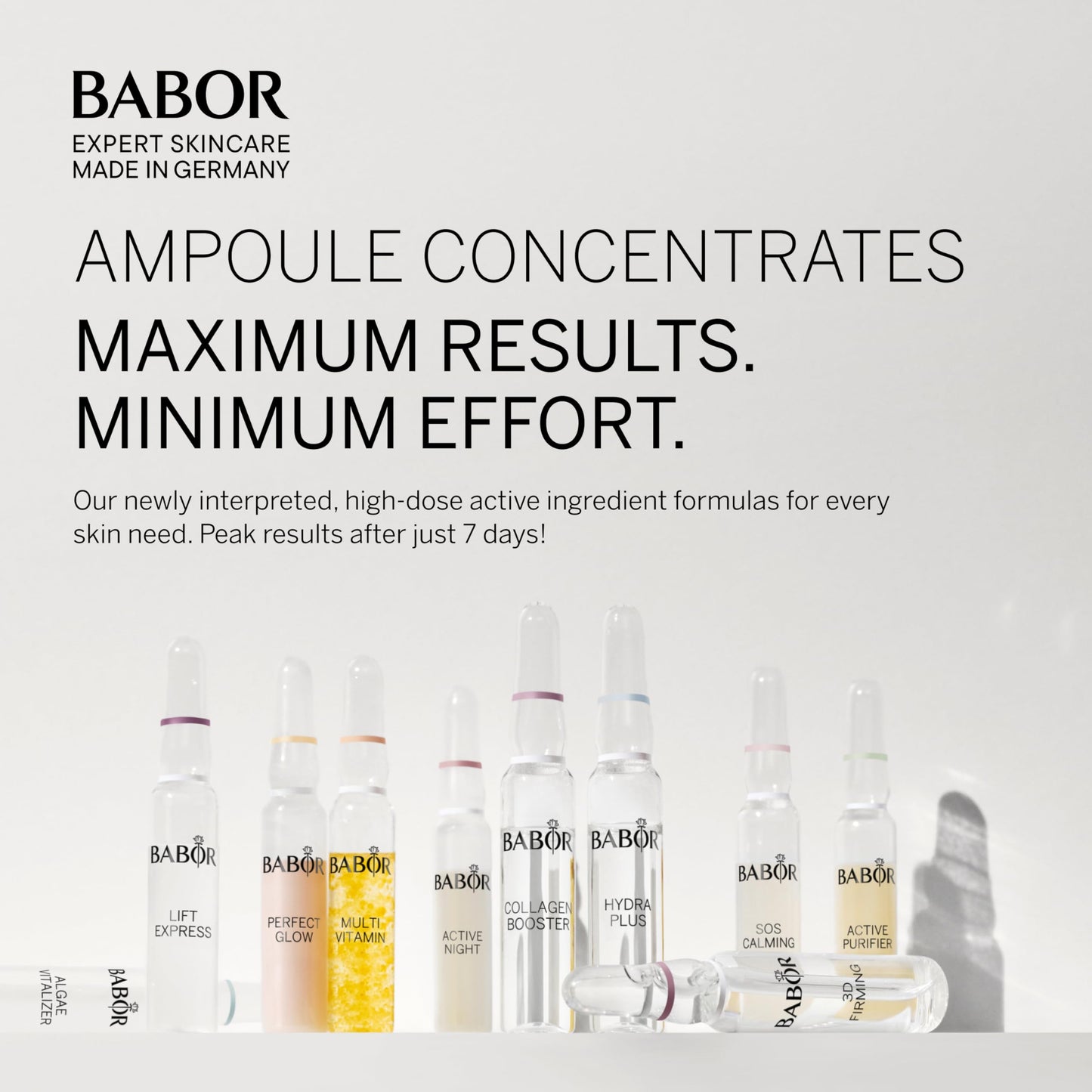 Babor Babor by Babor, concentrados en ampollas - Purificador activo (para pieles grasas y propensas al acné) -7x2ml/0.06oz