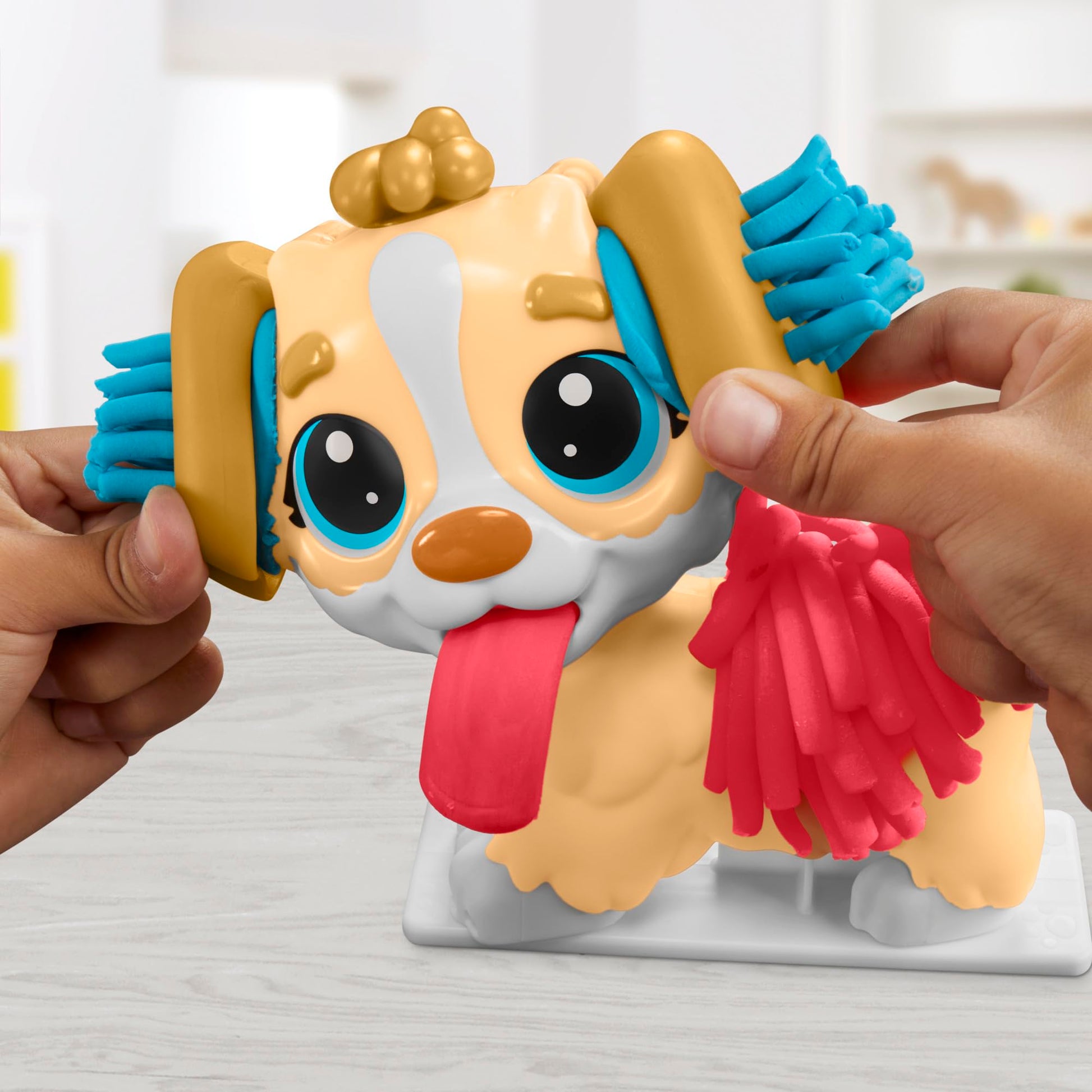 Hasbro Play-Doh Kit Veterinario Kit de Manualidades con Cachorro de Juguete, 10 Herramientas y 5 Colores para niños y niñas a Partir de los 3 años