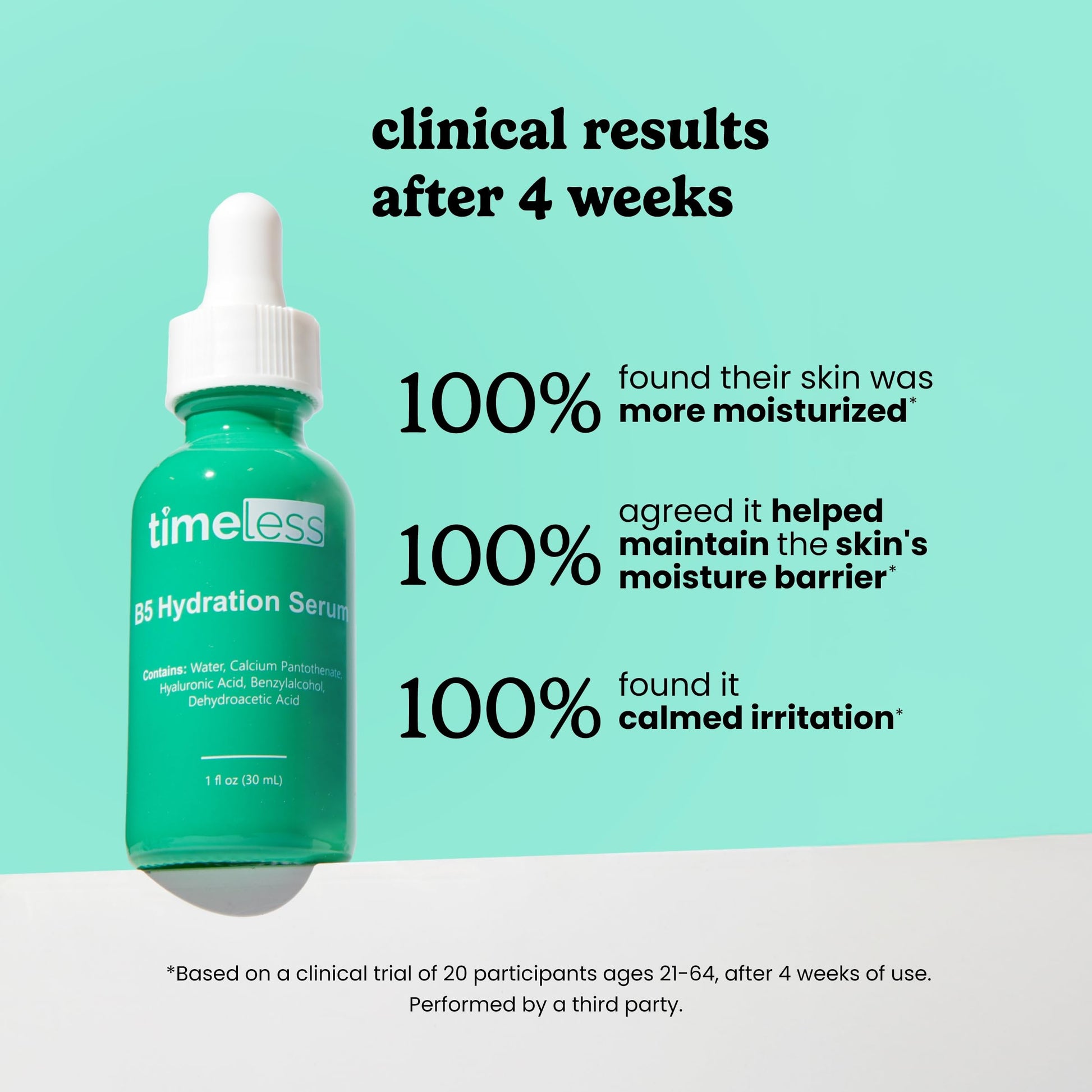 Timeless Skin Care VITAMIN B5 SERUM with HYALURONIC ACID + 5% HA 1 OZ, Most Powerful & NATURAL Hydrating Formula on the Market by Timeless Skin Care