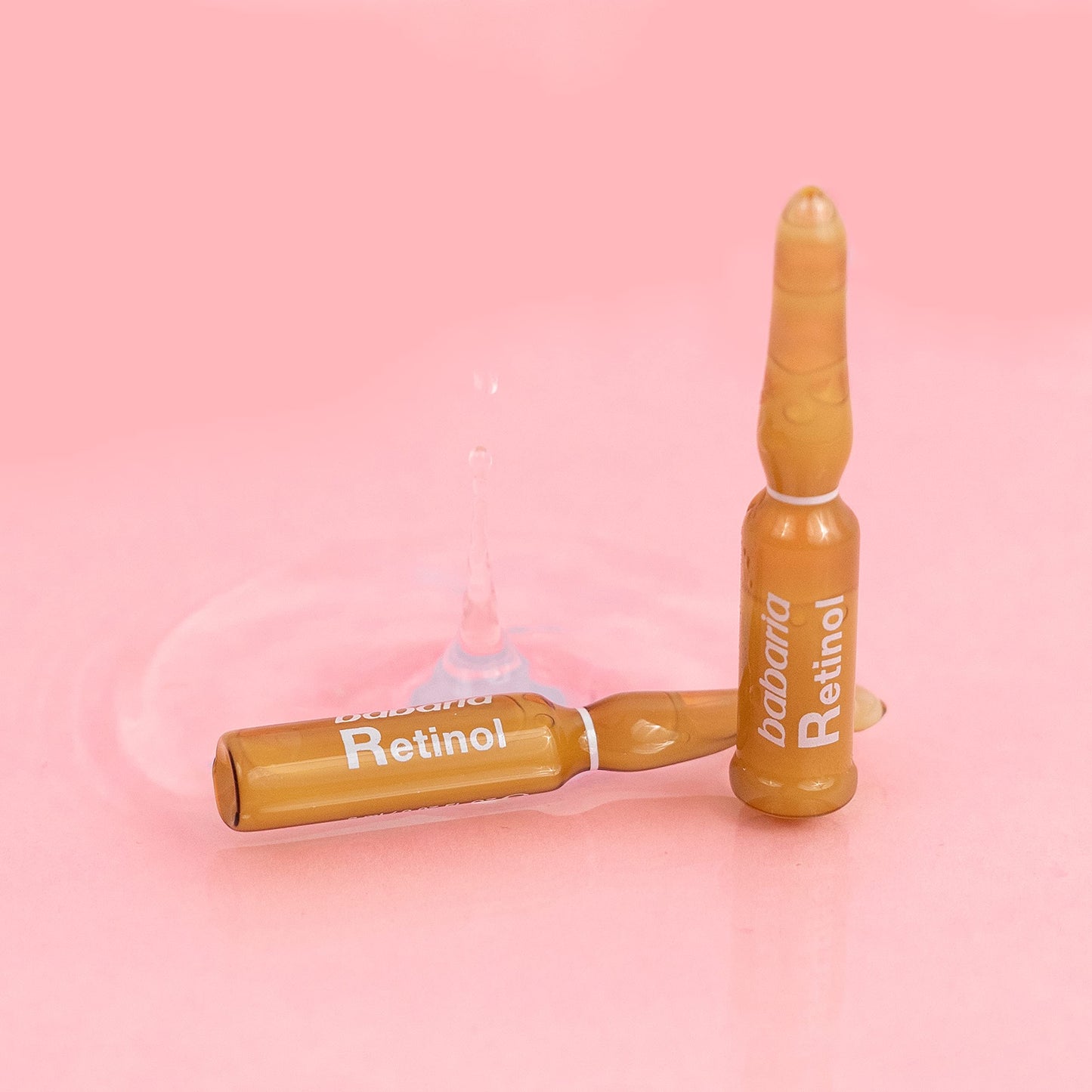 Babaria Ampollas Tratamiento Anti-Edad Retinol, Transparente, 5 x 2 ml
