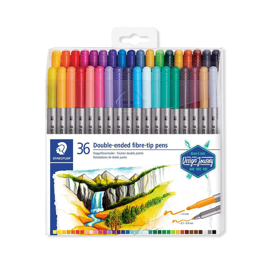 Marcadores de Doble Extremo Staedtler surtidos Paquete de 36