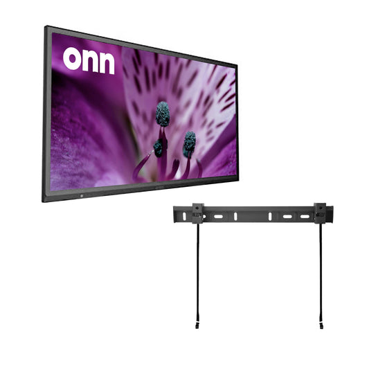 onn Television de 24-Pulg. SmartTV HD (720p) Compatible con Asistente Google con Soporte para Colgar en Pared (Reacondicionado)