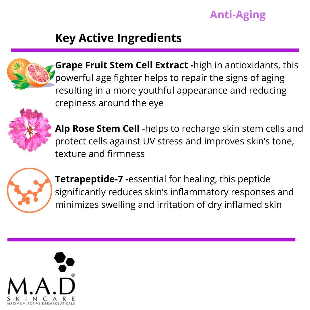 M.A.D SKINCARE ANTI-AGING: Transforming Daily Moisturizer - 50g