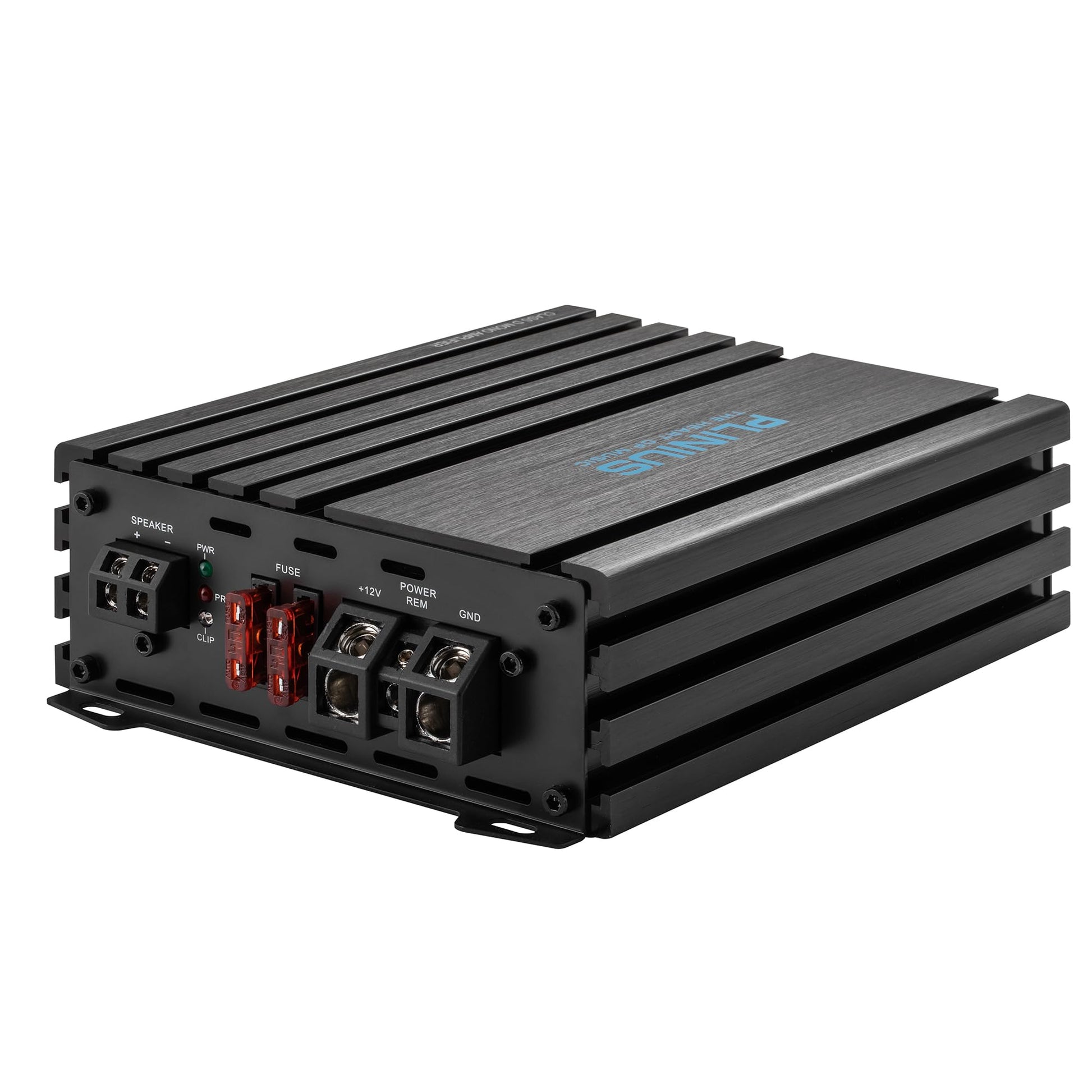 Amplificador de Audio Monobloque Clase D Compacto con Fuente de Alimentación Mosfet para Subwoofer 2/4 Ohmios Estable y Entradas de Nivel Bajo y Alto