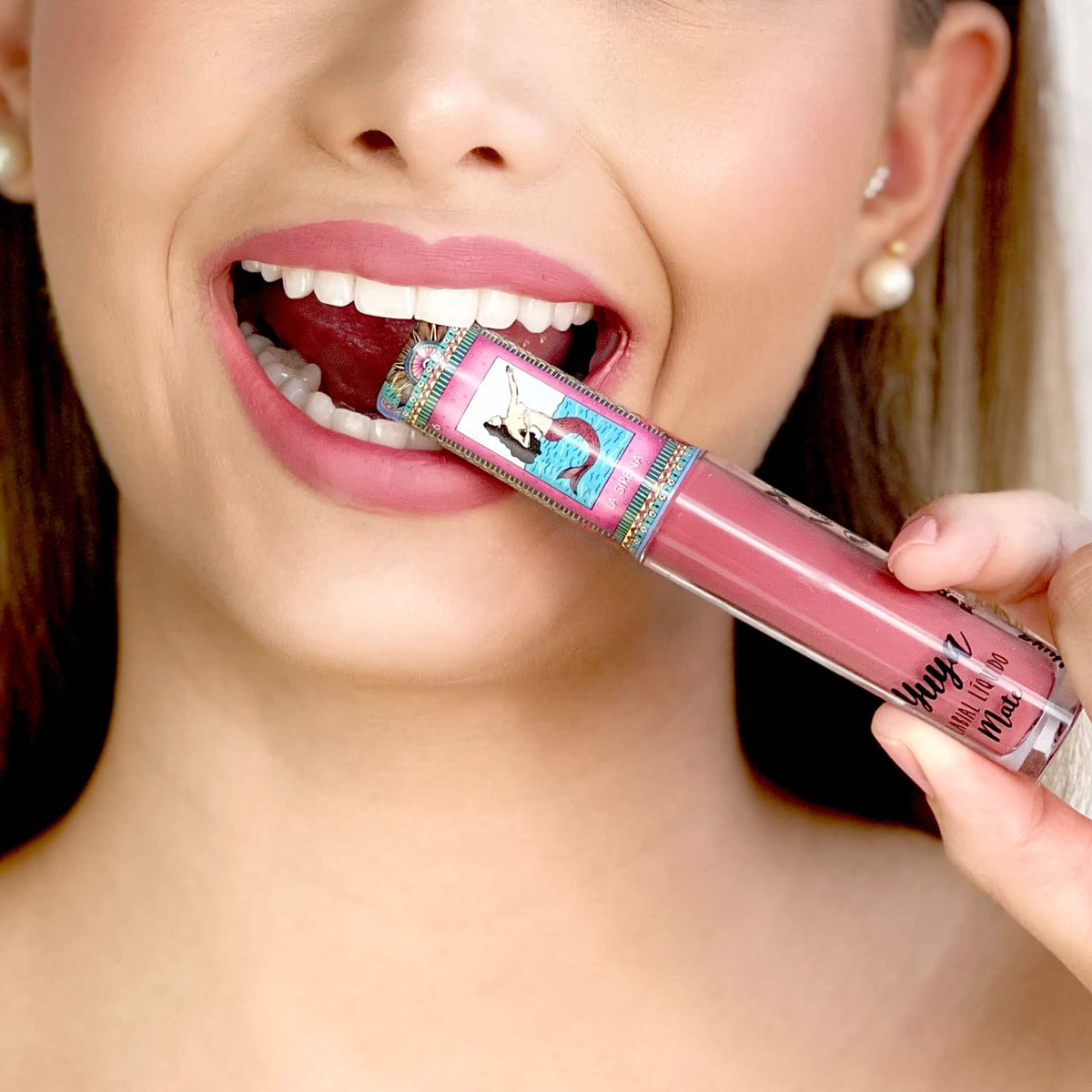 Yuya - Republic Cosmetics Set de 2 Labiales Líquidos "Papaya", Color Naranja