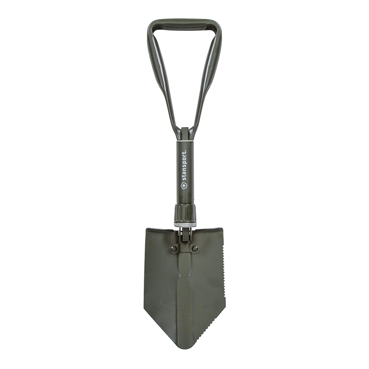 Pala Plegable Doble Stansport Verde Tipo G.I.