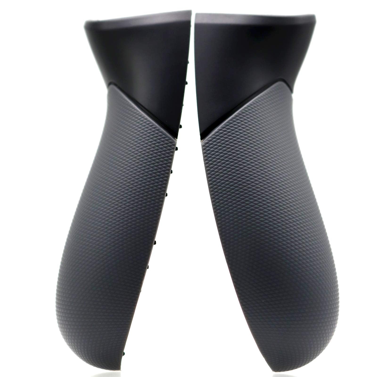 Deal4GO - Rieles laterales derecho izquierdo de goma suave al tacto gris para mando Xbox One Elite 1698 (terceros)