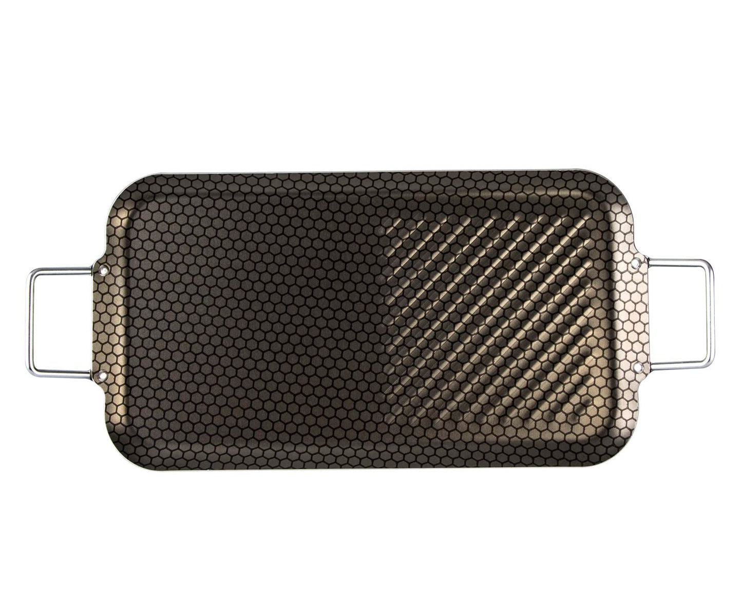 Cinsa Parilla Doble con Grill, Aluminio con antiadherente thermocell, 62 cm (Magnifica)
