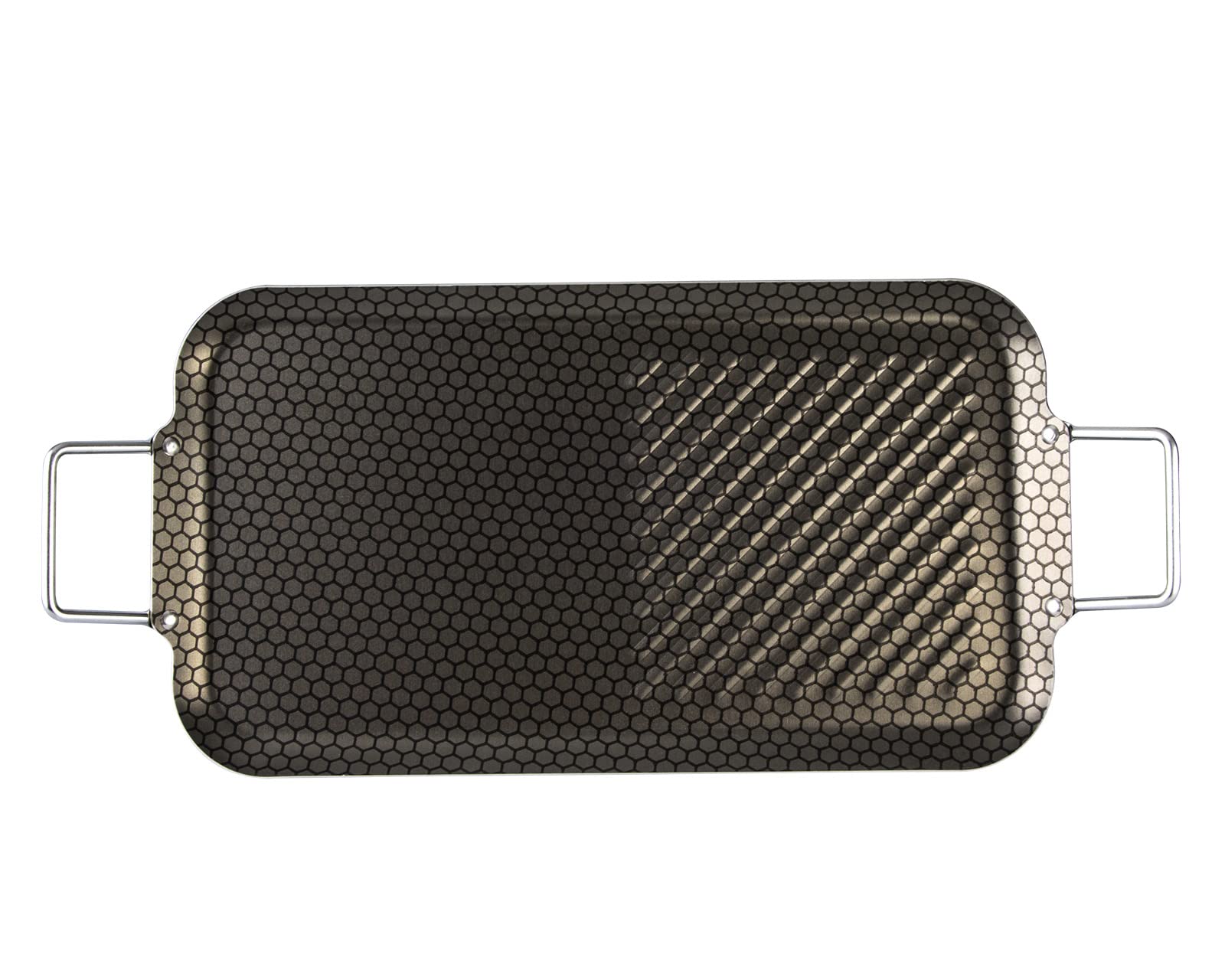 Cinsa Parilla Doble con Grill, Aluminio con antiadherente thermocell, 62 cm (Magnifica)