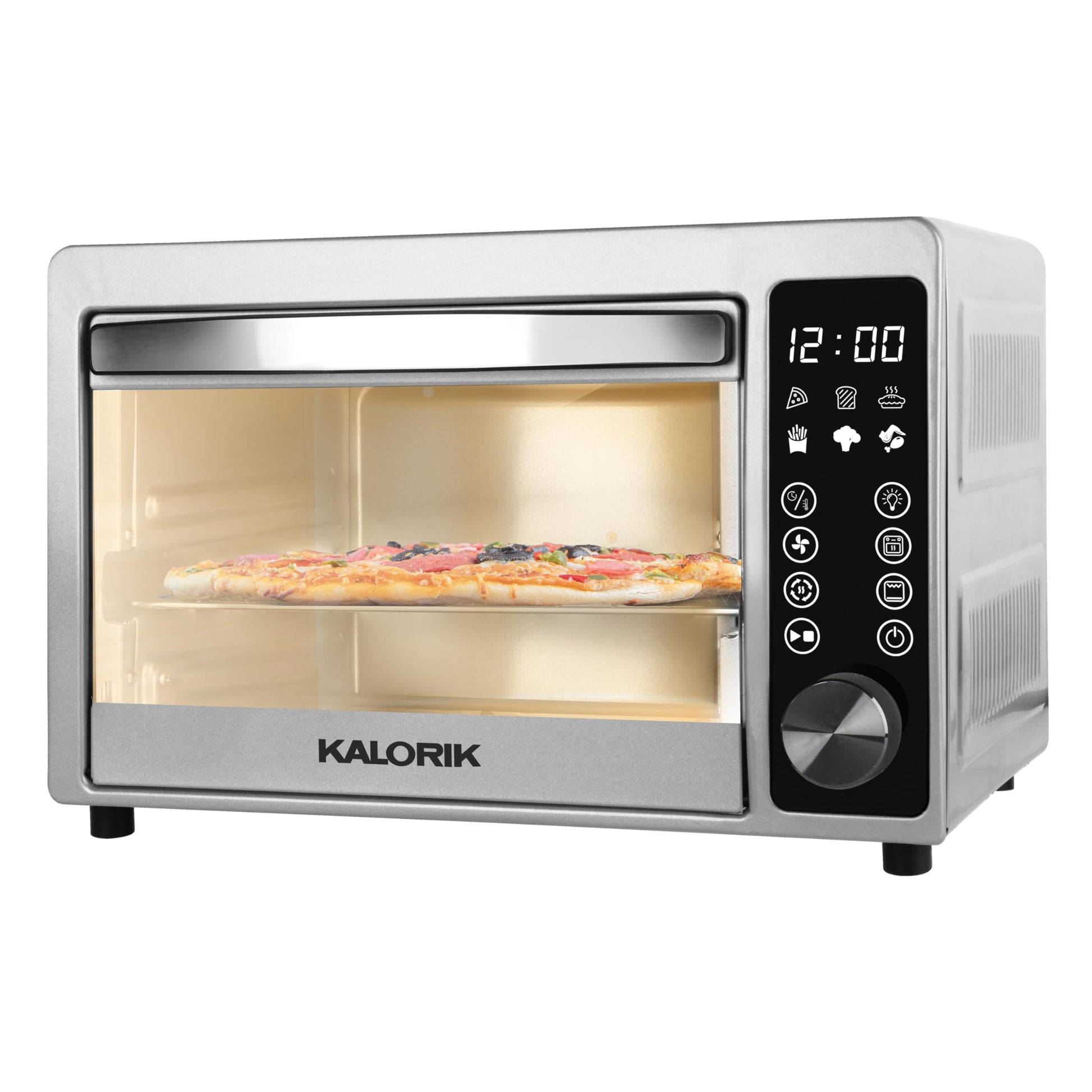 Kalorik - Horno tostador digital de 22 cuartos de galón, acero inoxidable (AFO 52352 SS)