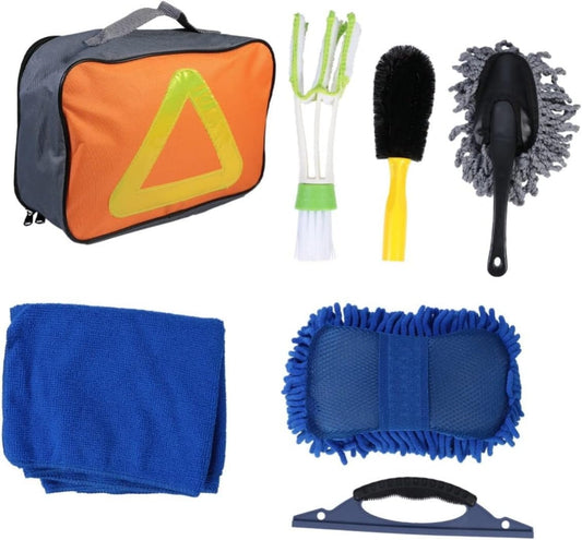 Kit Limpieza Coche SUHOMMY Auto 7 Piezas para Detailing Automóvil