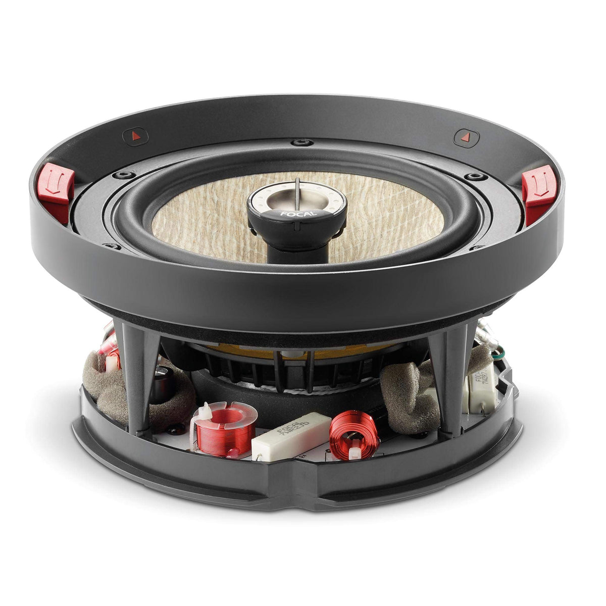 Altavoz de Pared y Techo Focal F300ICW6 Blanco con Woofer de Lino de 16,5 cm
