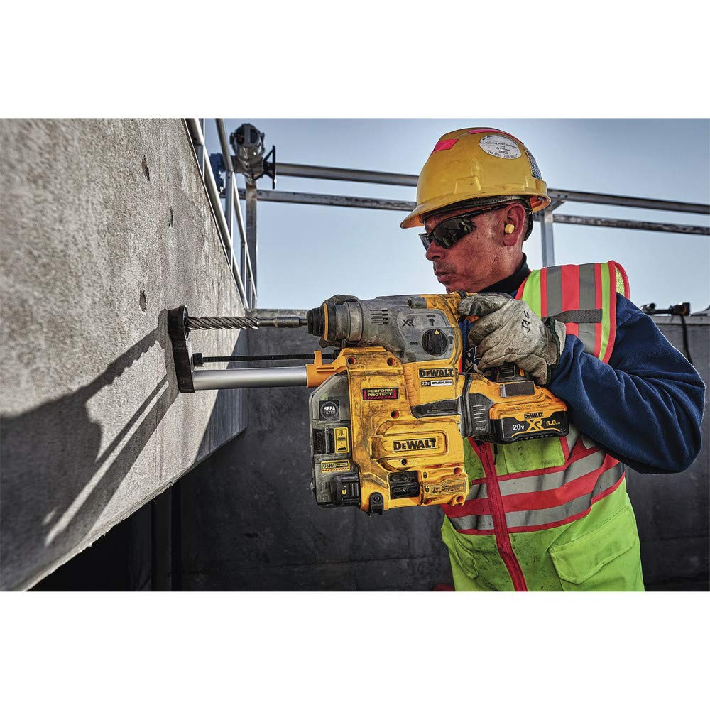 DEWALT - Extractor de polvo para martillos SDS Plus de 1-1/8 pulgadas (DWH304DH)