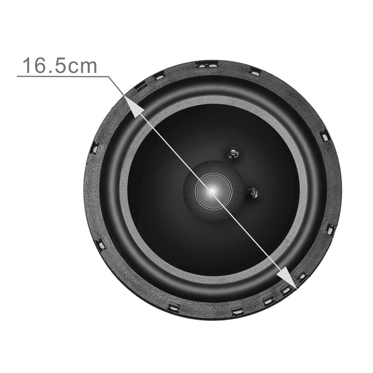 Altavoz Doble Cono Sondpex 6.5 Pulgadas