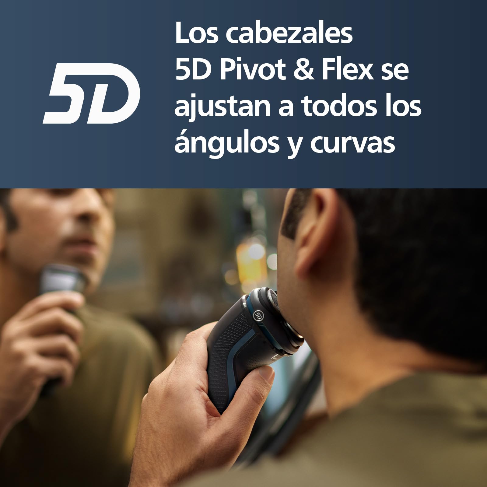 Afeitadora Eléctrica Philips Series 3000 Uso en Seco y Húmedo Anticorrosión