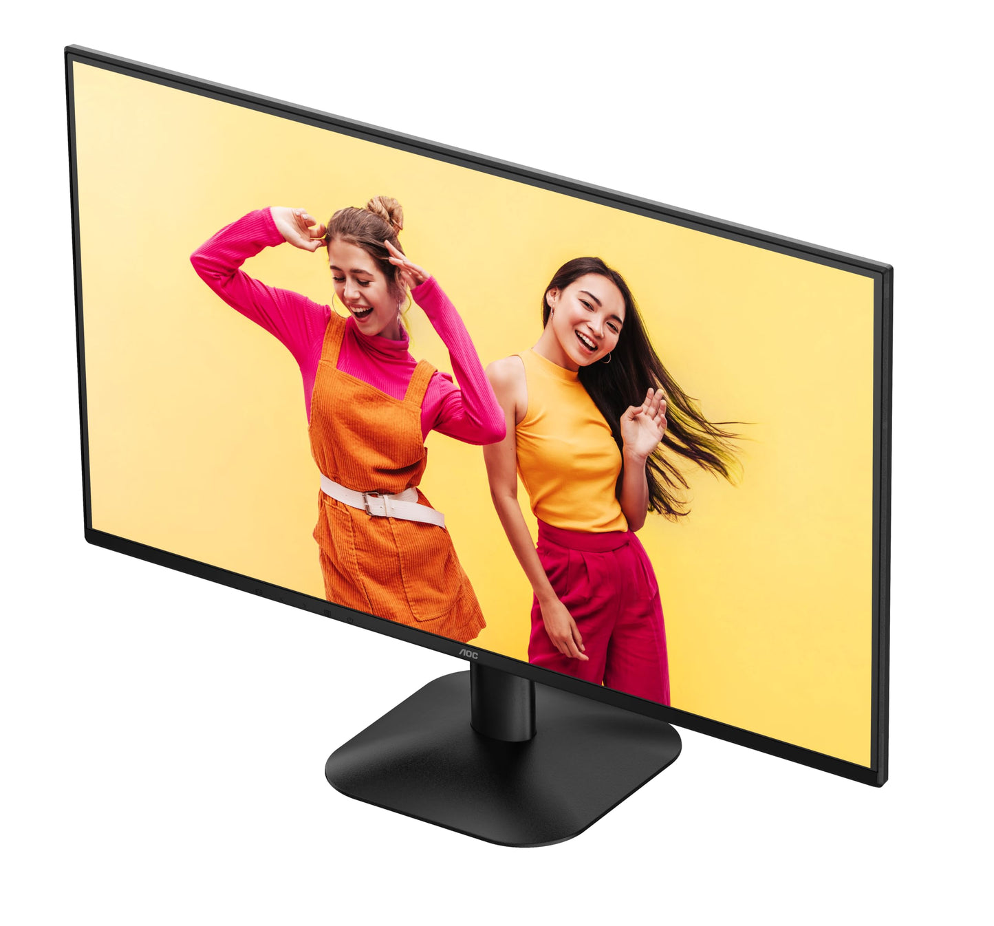 Monitor AOC 27B35H3 de 27", IPS, Full HD, 120Hz, 1ms, Adaptive Sync, HDR, VESA, VGA/HDMI, Bajo Consumo, Sin Parpadeo, Luz Azul Baja, Inclinación Ajustable