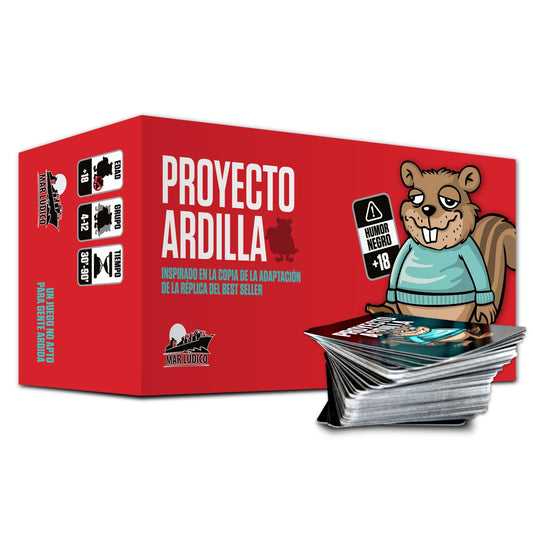 MAR LÚDICO - Juego de Mesa en Español | Juego de Mesa para Adultos | Juego para Fiestas | Versión Mexicana - Proyecto Ardilla