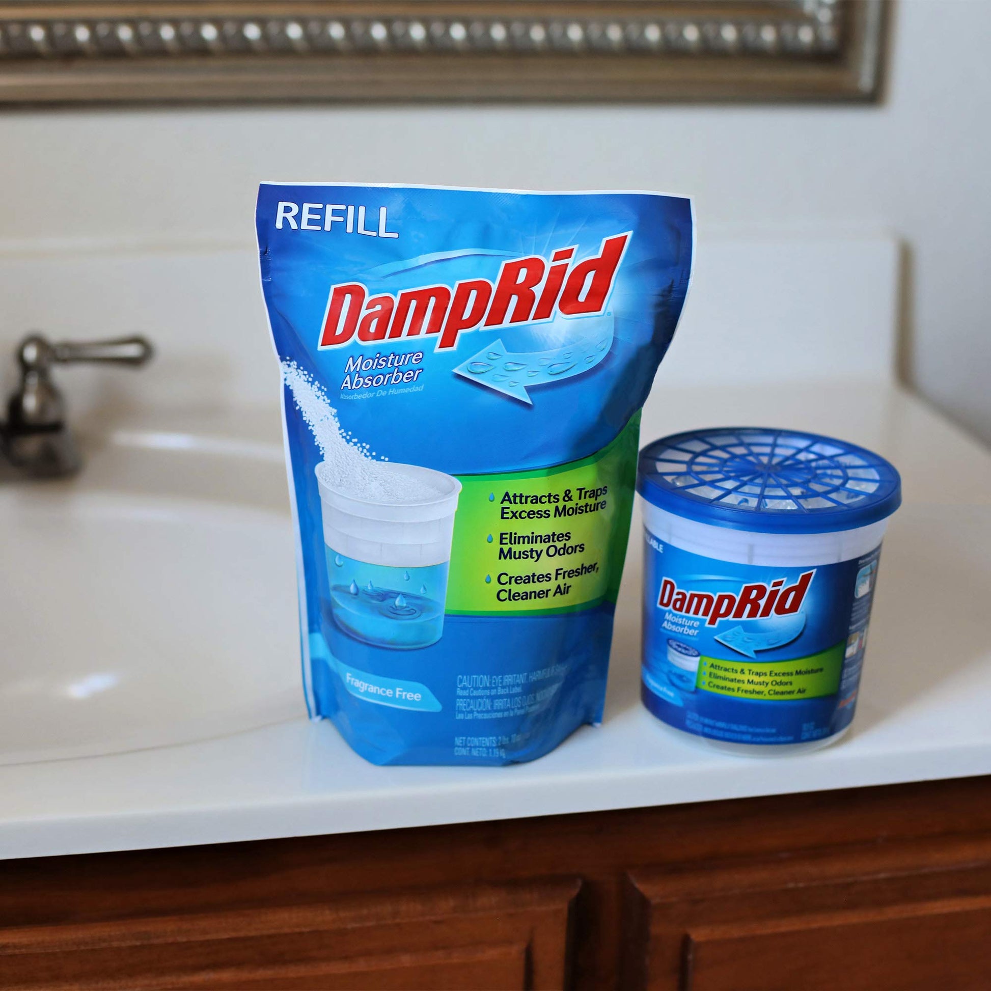 Damp Rid, Recarga Absorbente de Humedad, 1.19 kg